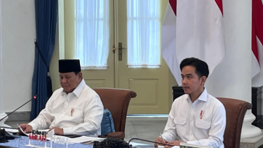 Presiden Prabowo Subianto Pimpin Rapat Perdana Dewan Pertahanan Nasional (DPN) di Istana Bogor