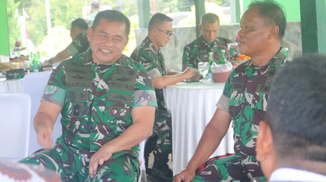 VIVA Militer Jenderal TNI Maruli dan Kapten Unang Sunarya