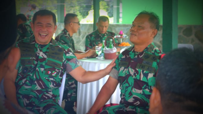 Kisah di Balik Pertemuan Kedua Jenderal TNI Maruli dan Unang Sunarya, Sang Kapten Eks Manusia Senyap Siliwangi