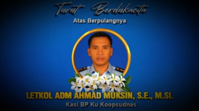 Letkol adm ahmad muksin