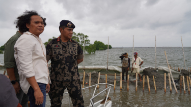 Pembongkaran Pagar Laut di Bekasi, Jawa Barat