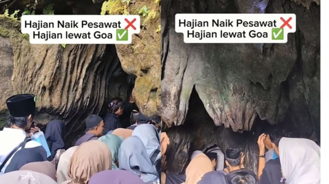 Viral Gua Tasikmalaya Dipercaya Tembus ke Mekah