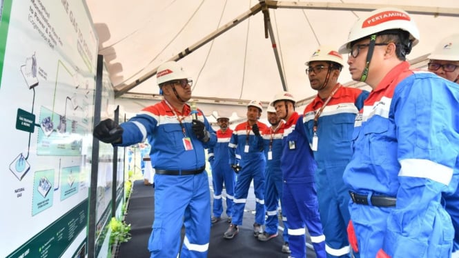 Dorong Energi Bersih, Pertamina Manfaatkan Gas Suar Kilang Menjadi Listrik