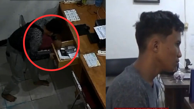 Pelaku pencurian ponsel di rumah TNI