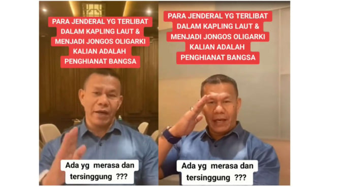 Eks TNI AD Sentil Para Jenderal TNI yang Terlibat Proyek Pagar Laut Tangerang