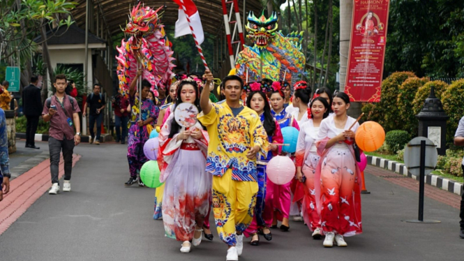 Semarak ‘Night of Harmony’ Cap Go Meh Celebration 2025 Meriahkan Hotel Borobudur Jakarta