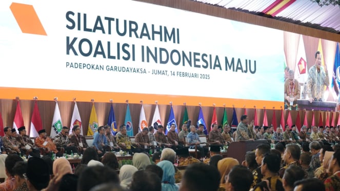 Silaturahmi Koalisi Indonesia Maju