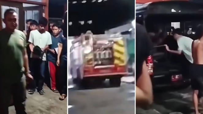 Viral! Aksi Damkar tangkap pelaku pemalakan di Semarang