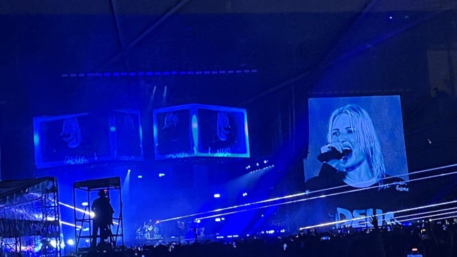 Linkin Park konser di Jakarta.