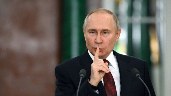Viva militar: presidente ruso, Vladimir Putin