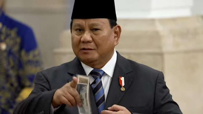 Presiden Indonesia Prabowo Suanto