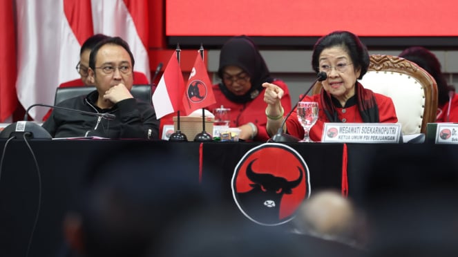 Dok. ISTIMEWA, KETUA UMUM PDIP, Megawati Soekarnoputri Beri Arahan Ke Kepala Daerah Pdip