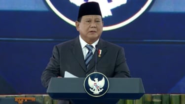 Presiden Prabowo Subianto beri arahan kepada kepala daerah di Istana.