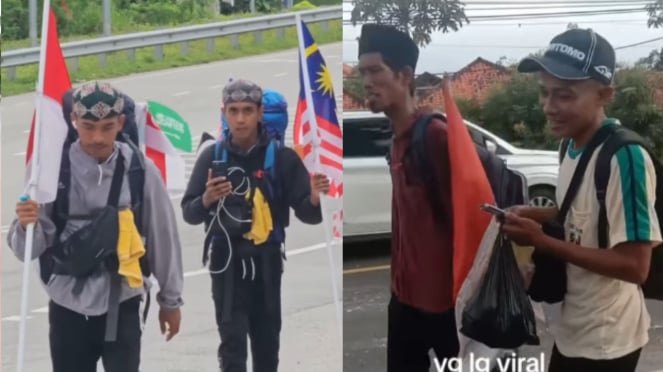 Viral fenomena jalan eki ke mekah