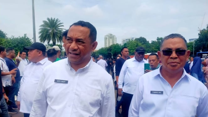 Bupati Manggarai Hery Nabit dan Wabup Fabianus Abu