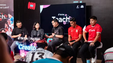 Kolaborasi Timnas Indonesia dengan Tiktok