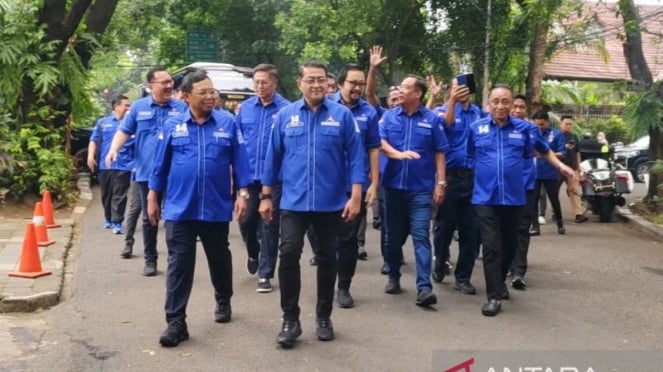 Sekretaris Jenderal Partai Demokrat Teuku Riefky Harsya dan DPD Partai Demokrat