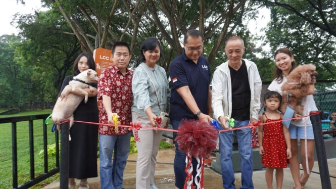 Tingkatkan Komitmen Lingkungan, Lippo Cikarang Cosmopolis Luncurkan Taman Anabul