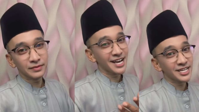 Ruben Onsu Kenakan Baju Koko dan Peci, Resmi Mualaf?