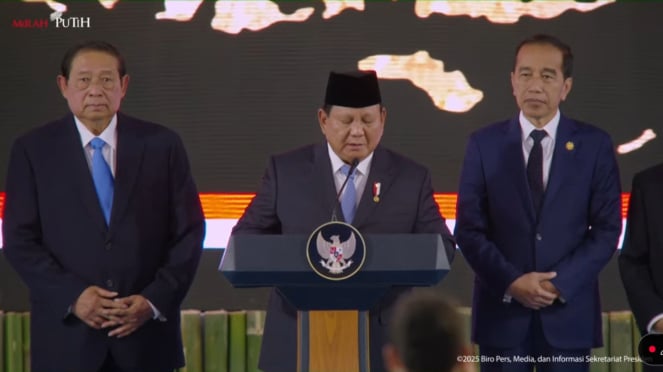 Presiden Prabowo Subianto Luncurkan BPI Danantara Didampingi Jokowi Dan Sby