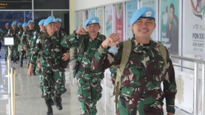 Viva Militer: Pasukan Yonif 114/Satria Musara Menuju Lebanon