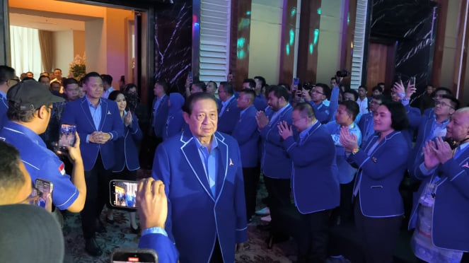 Ketua Majelis Tinggi Partai Demokrat Susilo Bambang Yudhoyono (SBY)