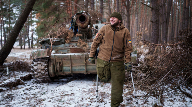 VIVA Militer: Tentara Ukraina cacat permanen