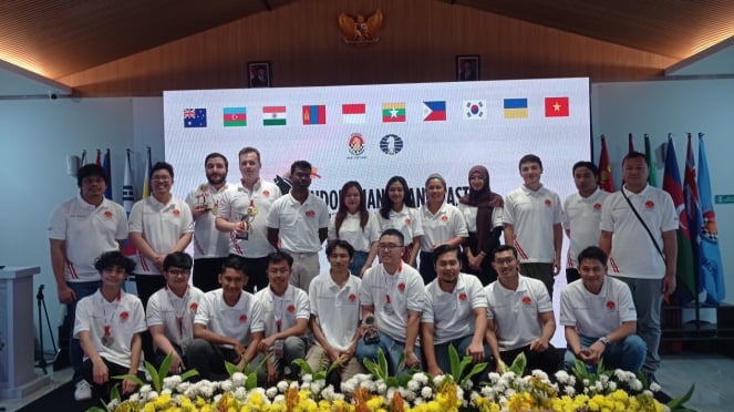 Turnamen Catur Indonesia Grand Master dam Internasional Master di Bandung (foto:Dede Idrus) 