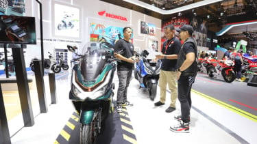 Honda PCX 160 di booth IIMS 2025