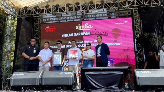 Produsen Lokal Produk Sarapan Sehat Ini Pecahkan Rekor Muri