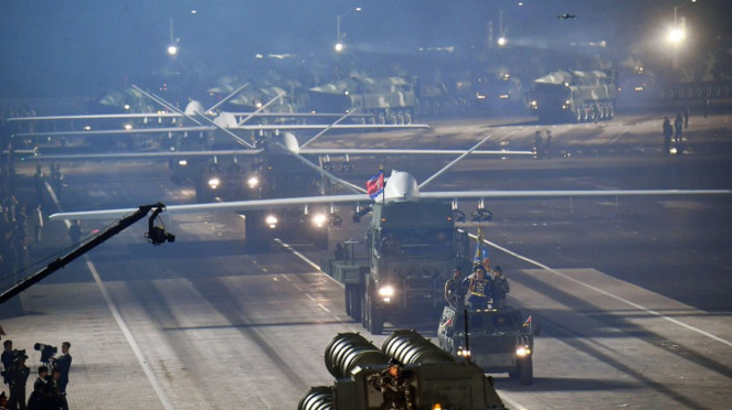 VIVA Militer: Drone Saetbyol-9 militer Korea Utara