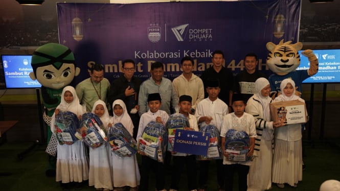 Sambut Bulan Ramadan, Persib Gelar Kegiatan Sosial