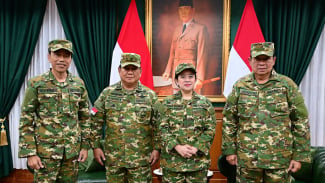 Momen Puan Foto Bareng Prabowo, SBY hingga Jokowi di Retreat Magelang