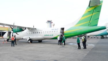 タンゲランのソッタ空港にあるシティリンク航空会社