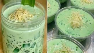 Resep Buko Pandan Creamy Bertabur Keju, Cocok untuk Berbuka Puasa Hingga Jadi Ide Jualan di Bulan Ramadan