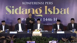 Pemerintah Putuskan 1 Ramadan 1446 H Jatuh Pada Sabtu 1 Maret 2025