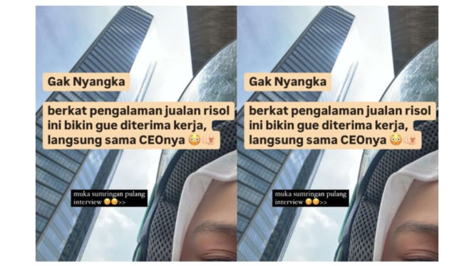 Kisah Fresh Graduate Langsung Diterima Kerja oleh CEO Gegara Jualan Risol