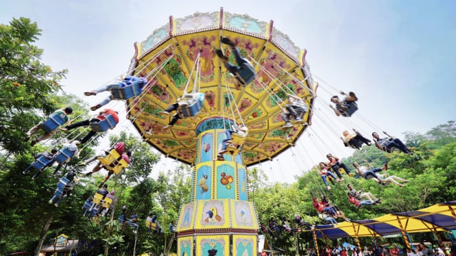 Main Wahana Sepuasnya di Jungleland Sentul, Mulai dari Rp50 Ribuan Aja!