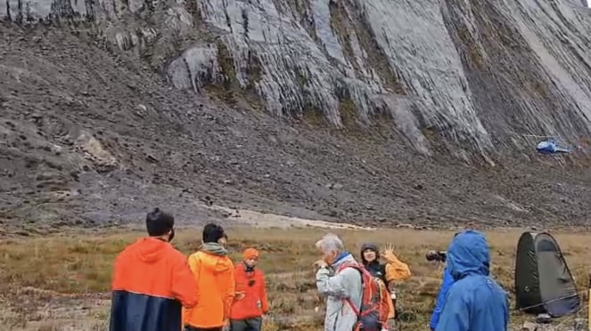 登山家のグループカルテンツ