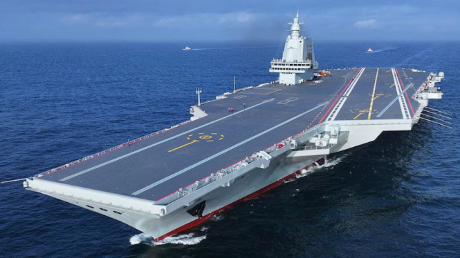 VIVA Militer: Kapal induk Fujian (Type 003) militer China