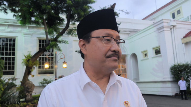 Ministro de Asuntos Sociales, Saifullah Yusuf alias Gus Ipool, Presidency Palace Complex, Central Yakarta, lunes 3 de marzo de 2025