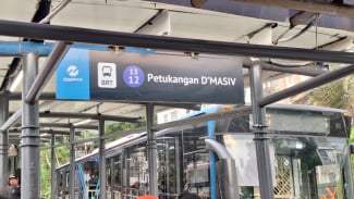 Penjelasan PT. TransJakarta Soal Halte Petukangan Ganti Nama Jadi Petukangan D'Masiv