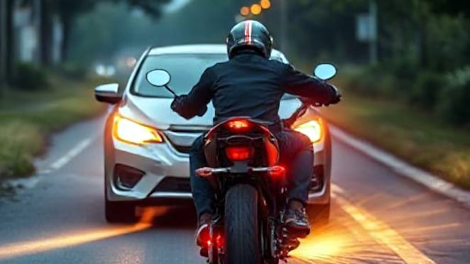Ilustración de accidentes de automóviles y motocicletas