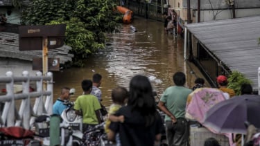 Inundaciones en la región de Yakarta