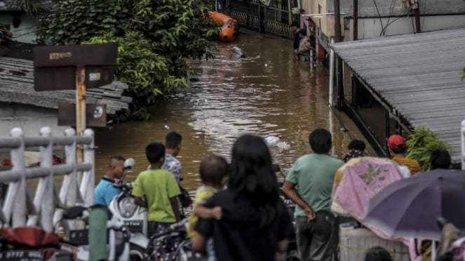 Banjir di daerah Jakarta