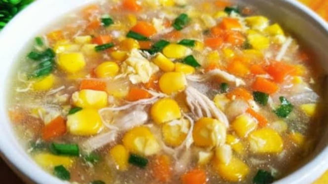 Resep Masakan Sup Jagung Rendah Kalori