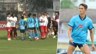 Nekat! Pemain Bola Ini Tendang Lawan dan Hajar Wasit, Langsung Kena Hukuman Super Berat