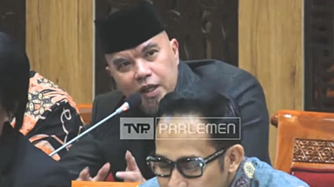 ANGGOTA Komisi x DPR RI, Ahmad Dhani