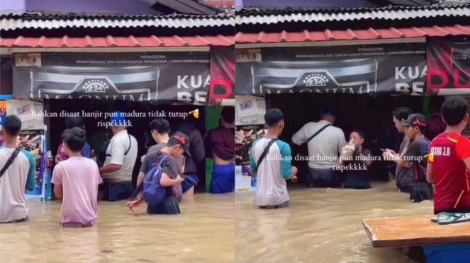 El Beward de Madura se abrirá a pesar del hecho de que la inundación