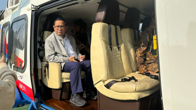 Gubernur DKI Jakarta, Pramono Anung Persiapan Cek Banjir di Jakarta hingga Bekasi dengan Helikopter